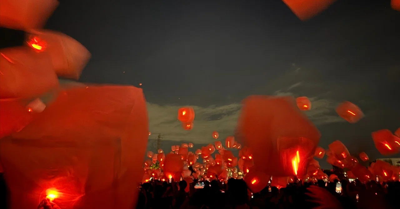 七夕ランタン祭りに行ってきました